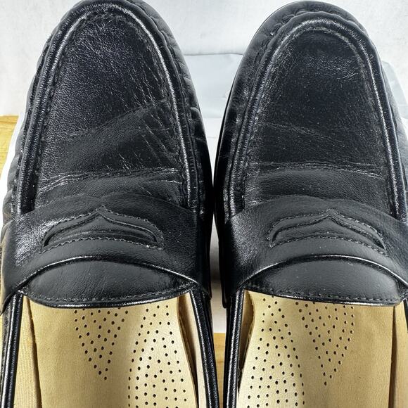 SAS Women's Slip-On Penny Style Loafer Shoes Sz 10.5 S (Narrow) Black, Preppy - Picture 6 of 11